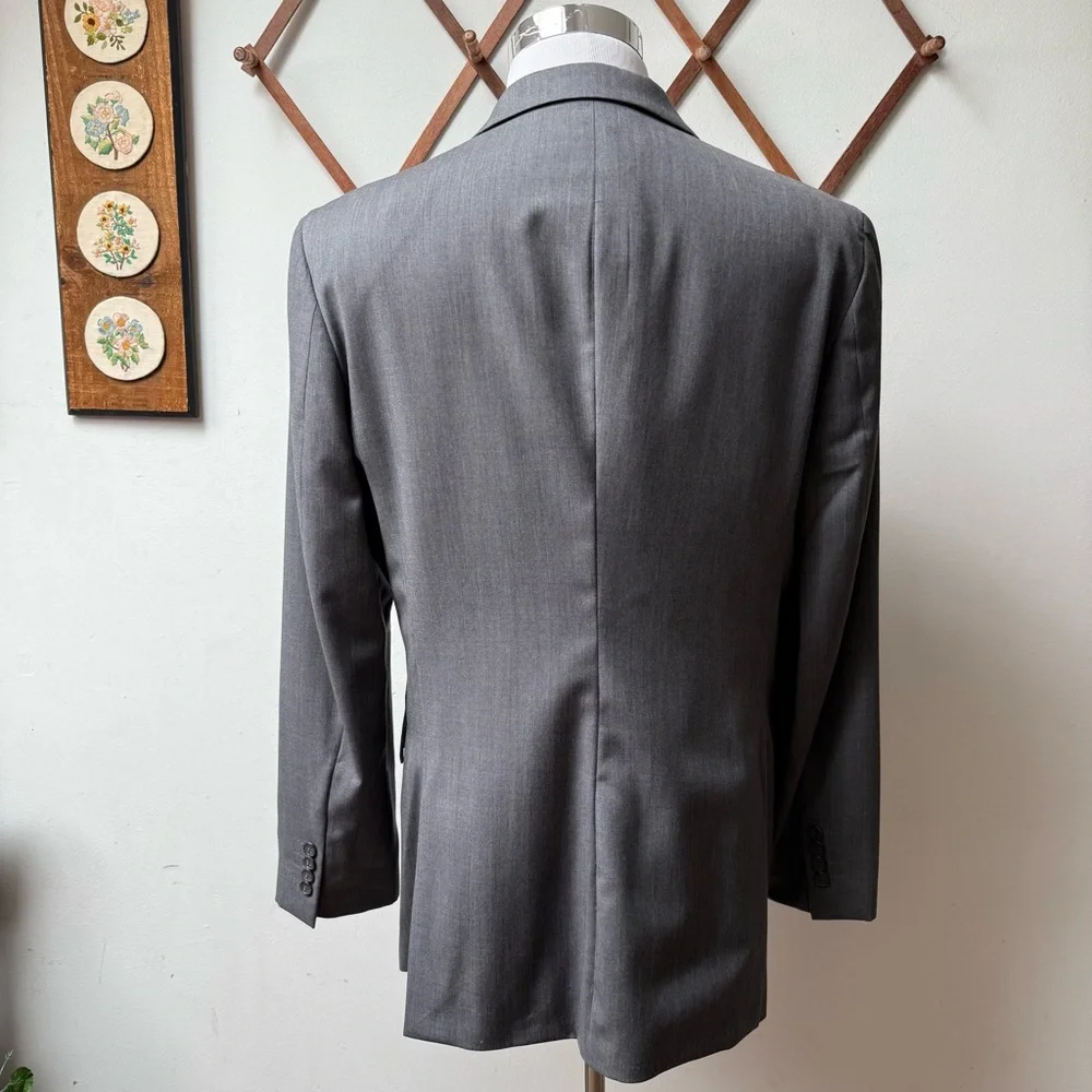 Egara Wool Slim Fit Blazer